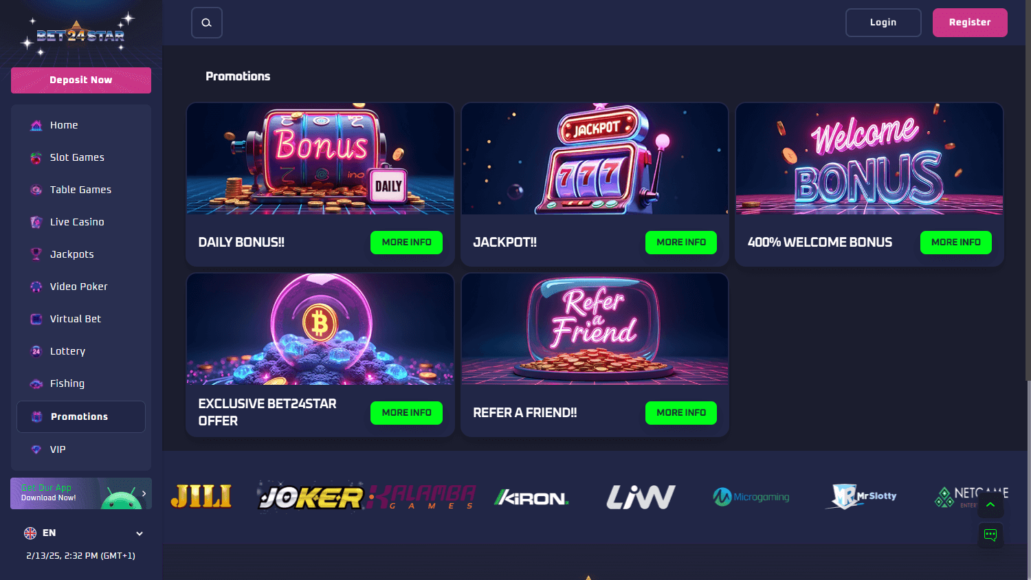 Bet24Star_Casino_promotions_desktop