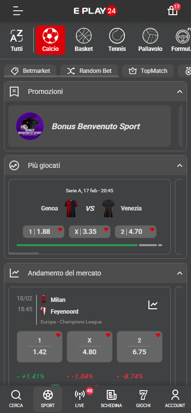 EPlay24_Casino_homepage_mobile