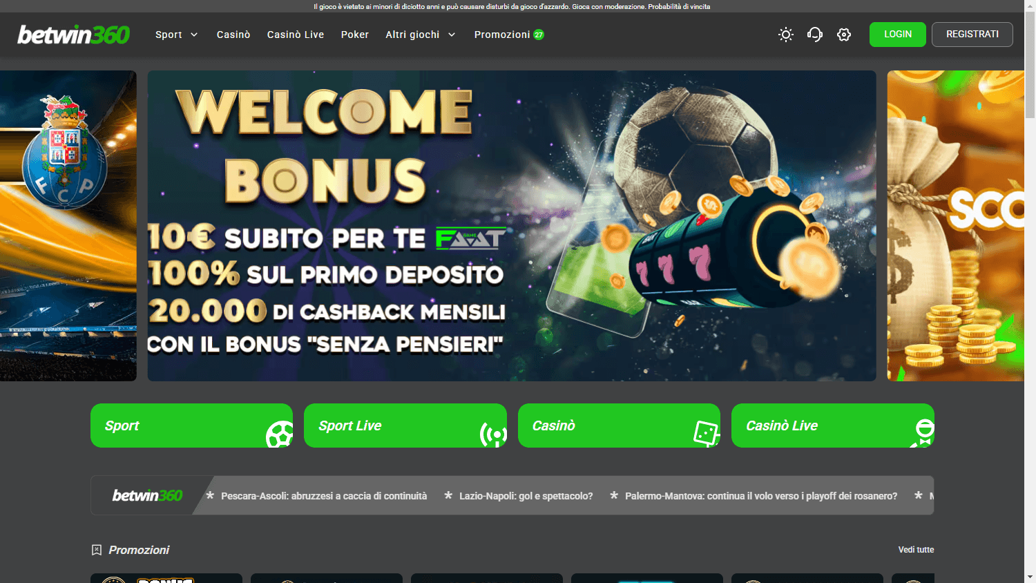 Betwin360_Casino_homepage_desktop