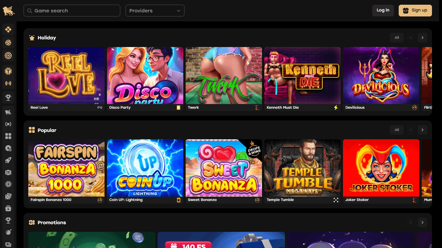 Fairspin_Casino_homepage_desktop