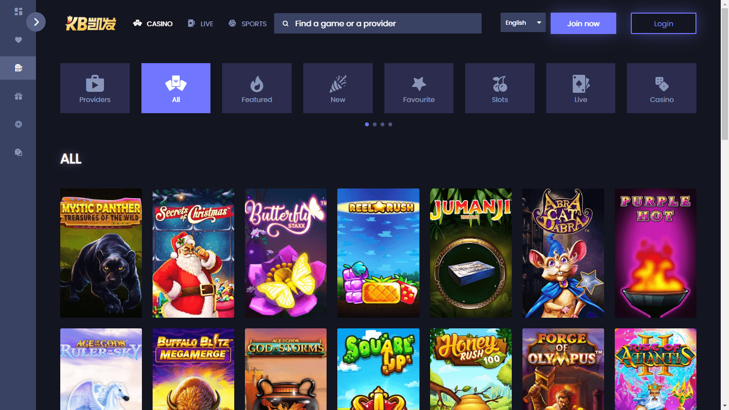 KB88_Casino_game_gallery_desktop