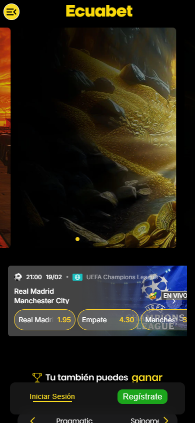 Ecuabet_Casino_homepage_mobile