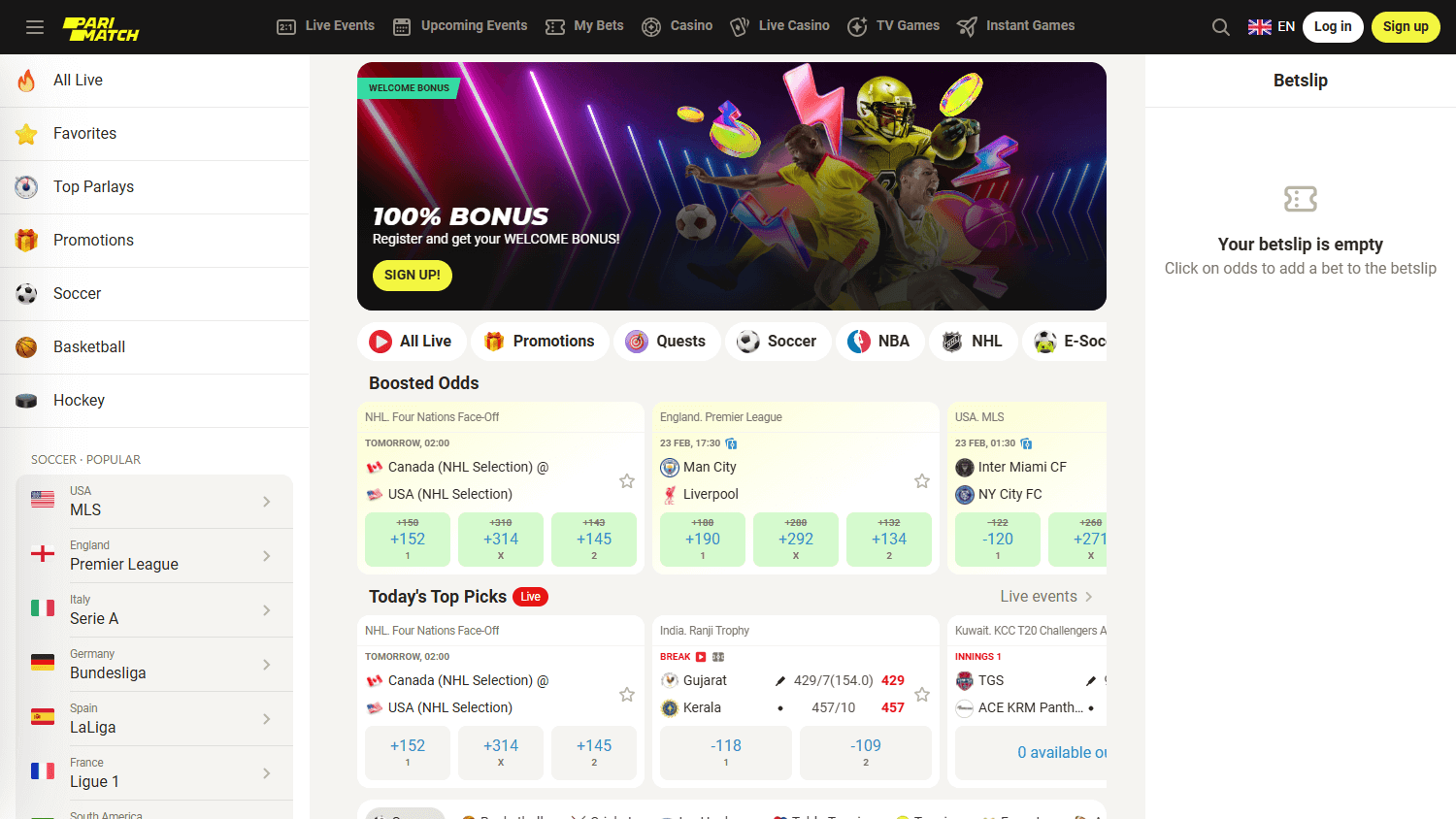 Parimatch_Casino_CA_homepage_desktop