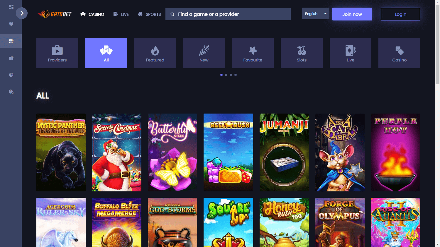 Gatobet_Casino_game_gallery_desktop