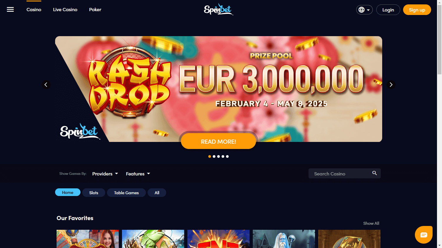 Spin.bet_Casino_game_gallery_desktop