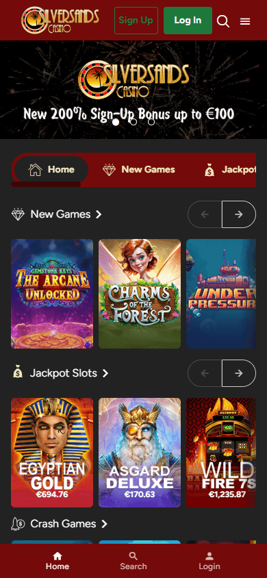 Silver_Sands_Casino_game_gallery_mobile