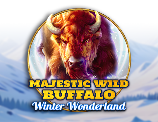 Majestic Wild Buffalo - Winter Wonderland