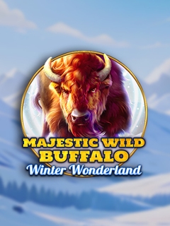 Majestic Wild Buffalo - Winter Wonderland
