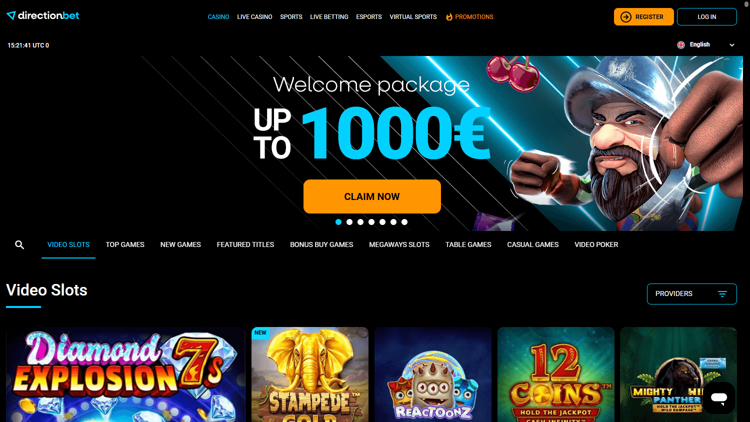 directionbet_casino_homepage_desktop