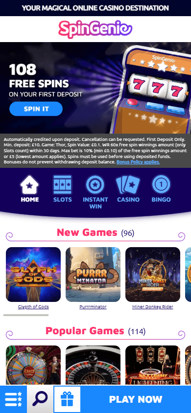 spingenie_casino_uk_homepage_mobile