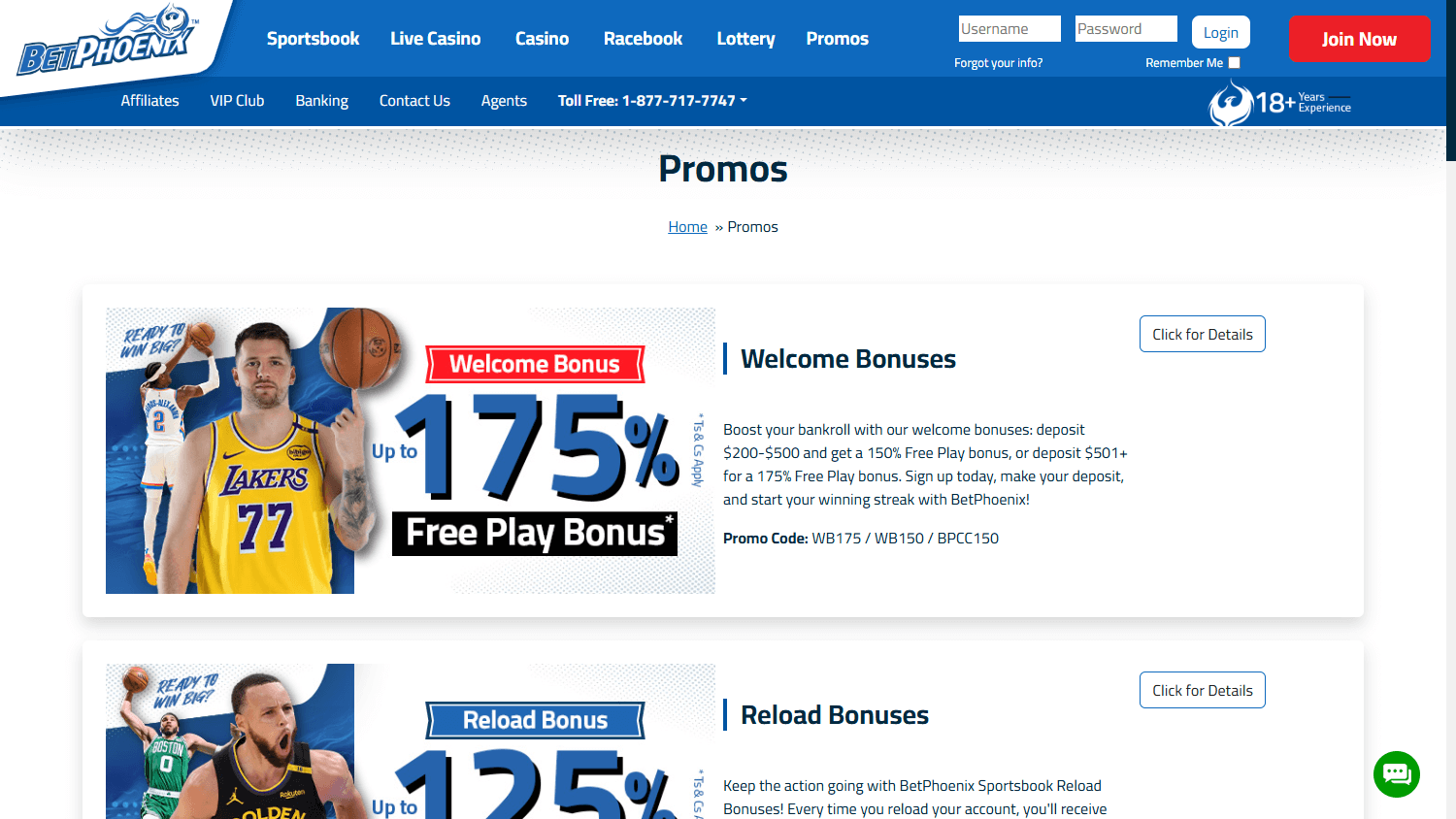 betphoenix_casino_promotions_desktop