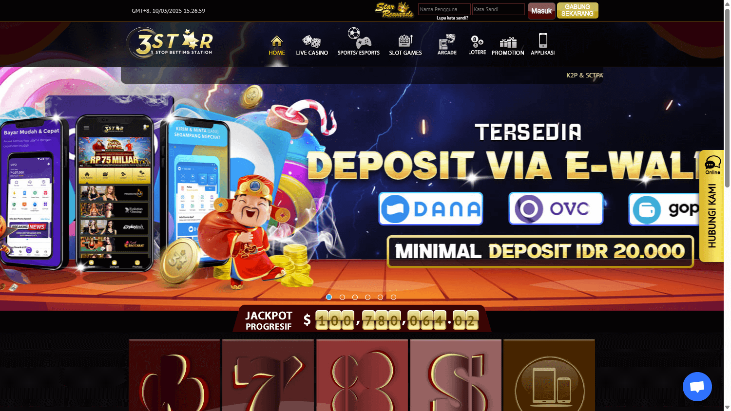 3stars88_casino_ıd_homepage_desktop