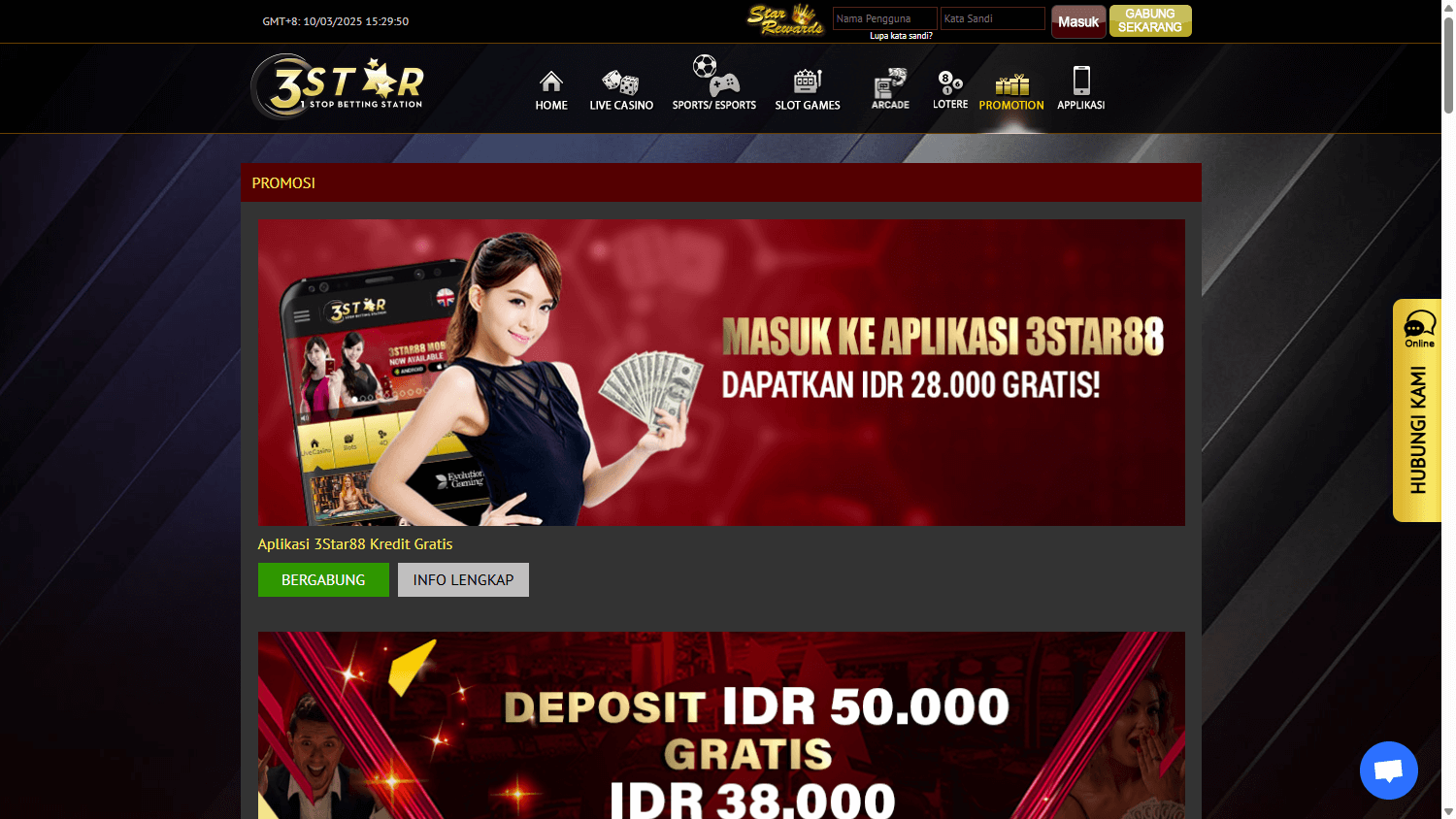 3stars88_casino_ıd_promotions_desktop