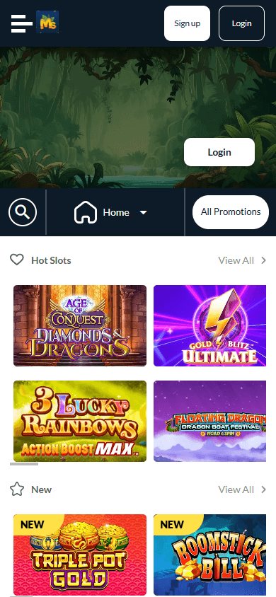 mango_spins_casino_homepage_mobile