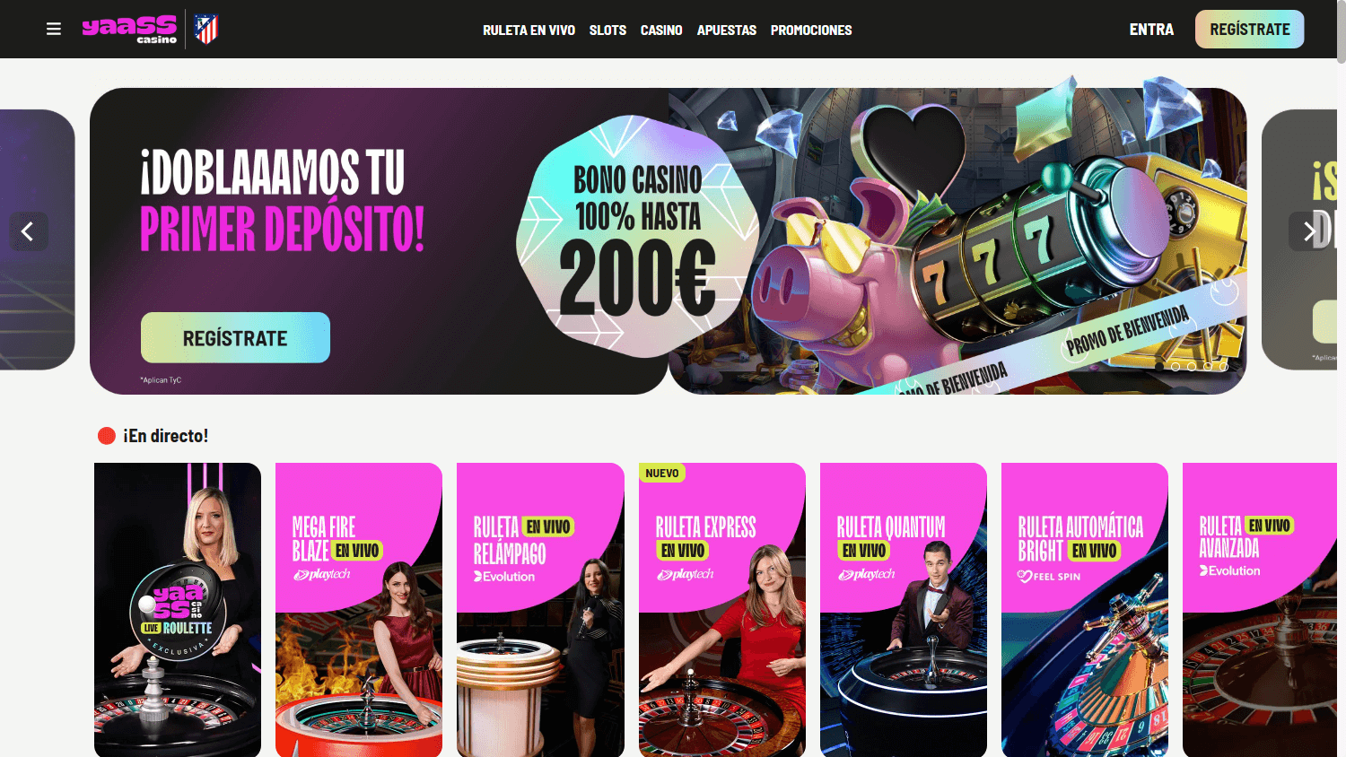 yaass_casino_homepage_desktop