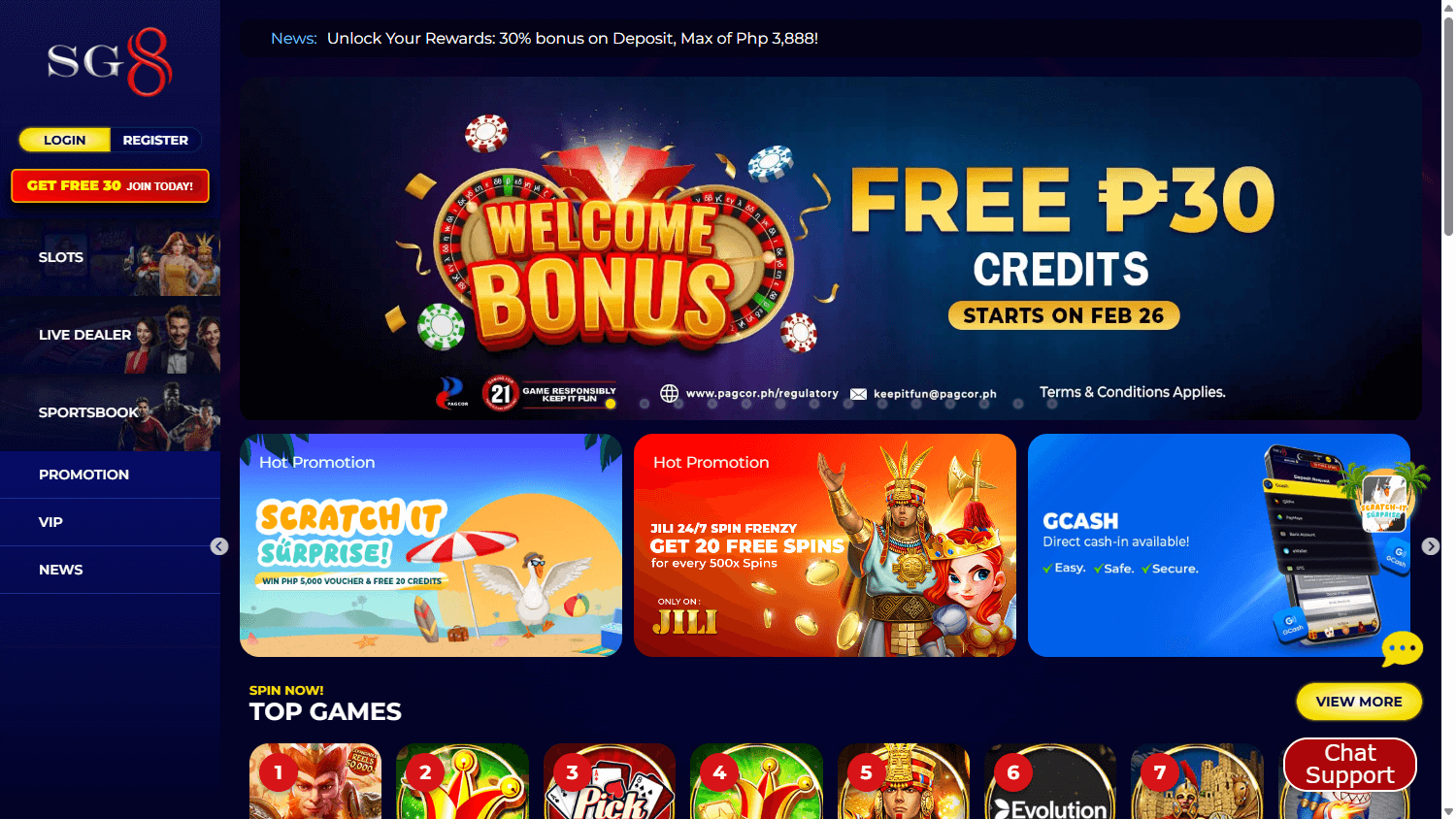 sg8_casino_homepage_desktop