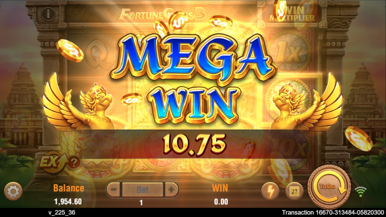Fortune Gems 3 - Mega win