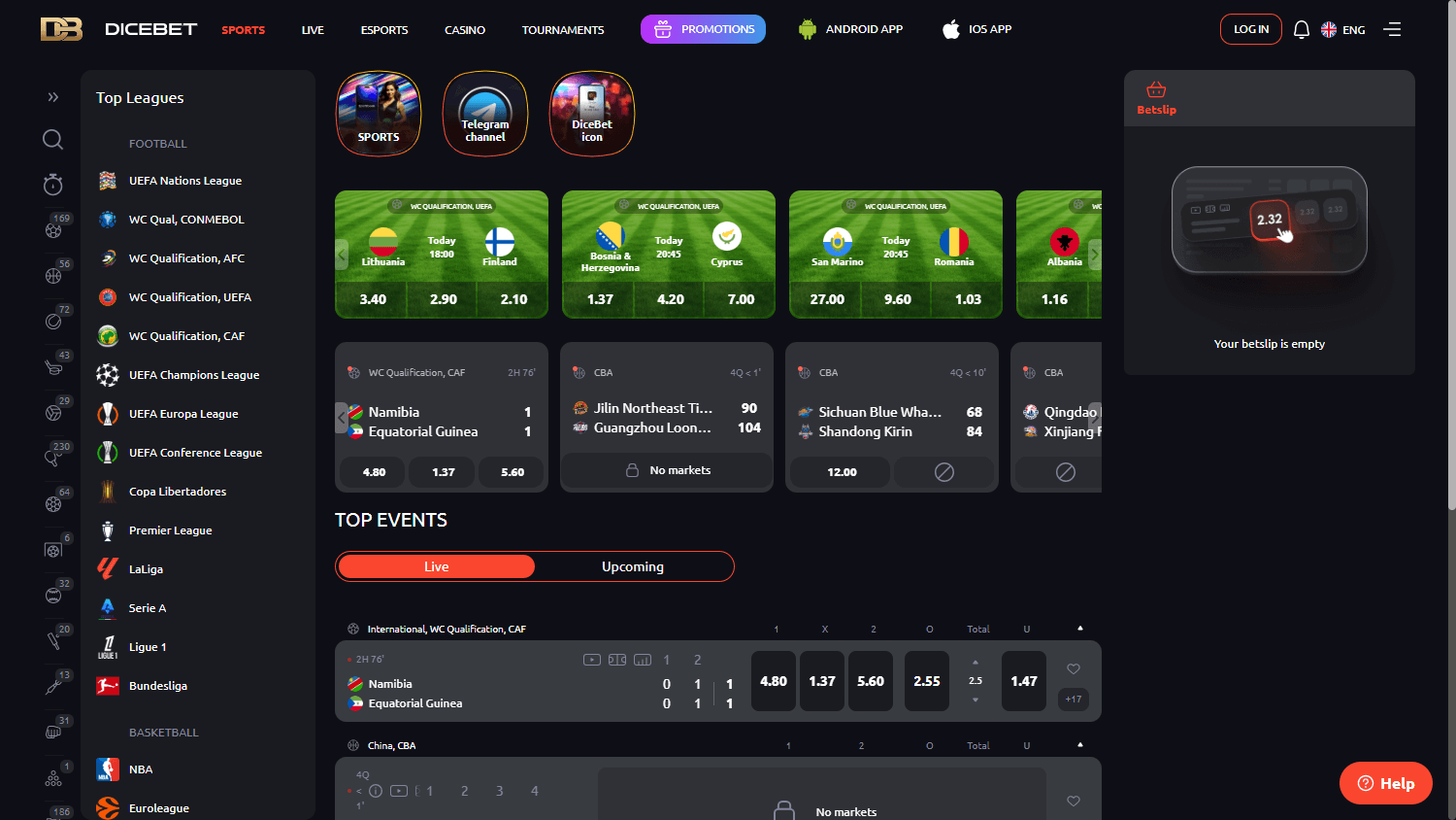 dicebet_casino_homepage_desktop