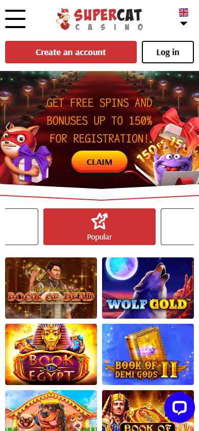 supercat_casino_homepage_mobile