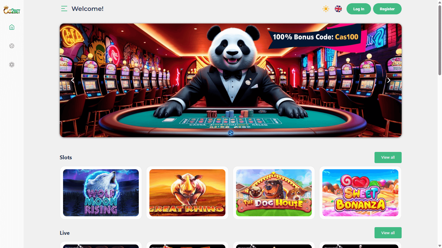 cas2bet_casino_homepage_desktop