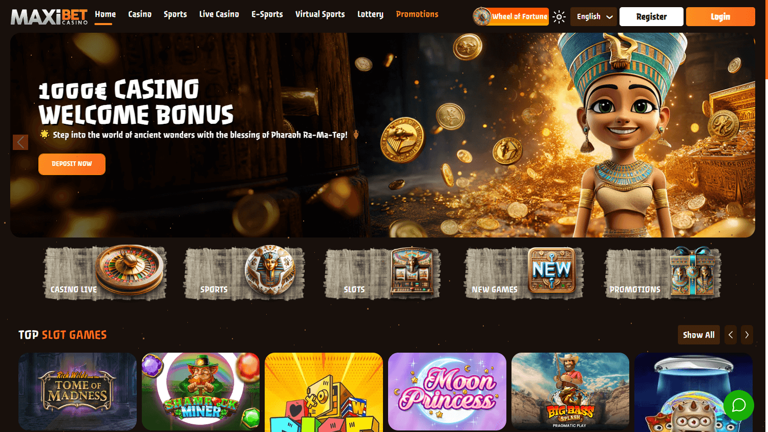 maxibet_casino_homepage_desktop