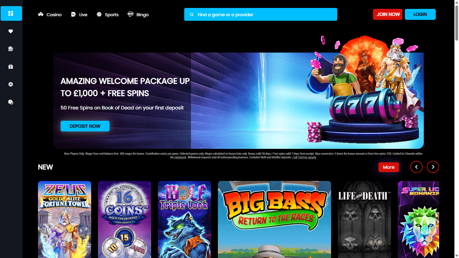 bluefox_casino_homepage_desktop