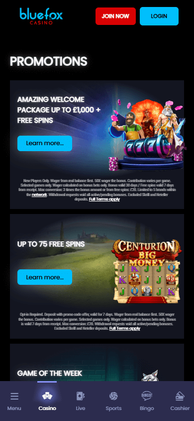 bluefox_casino_promotions_mobile