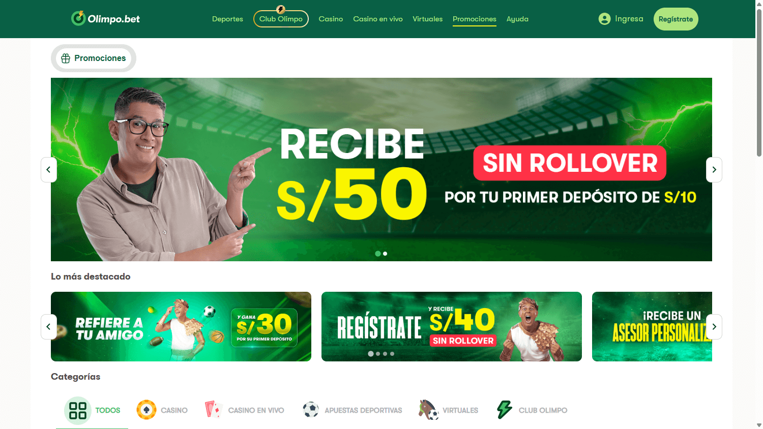 olimpo.bet_casino_promotions_desktop