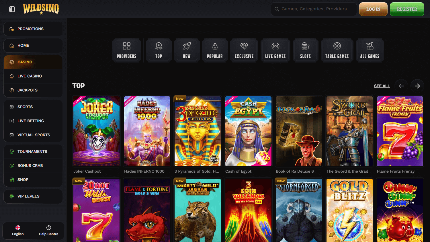 wildsino_casino_game_gallery_desktop