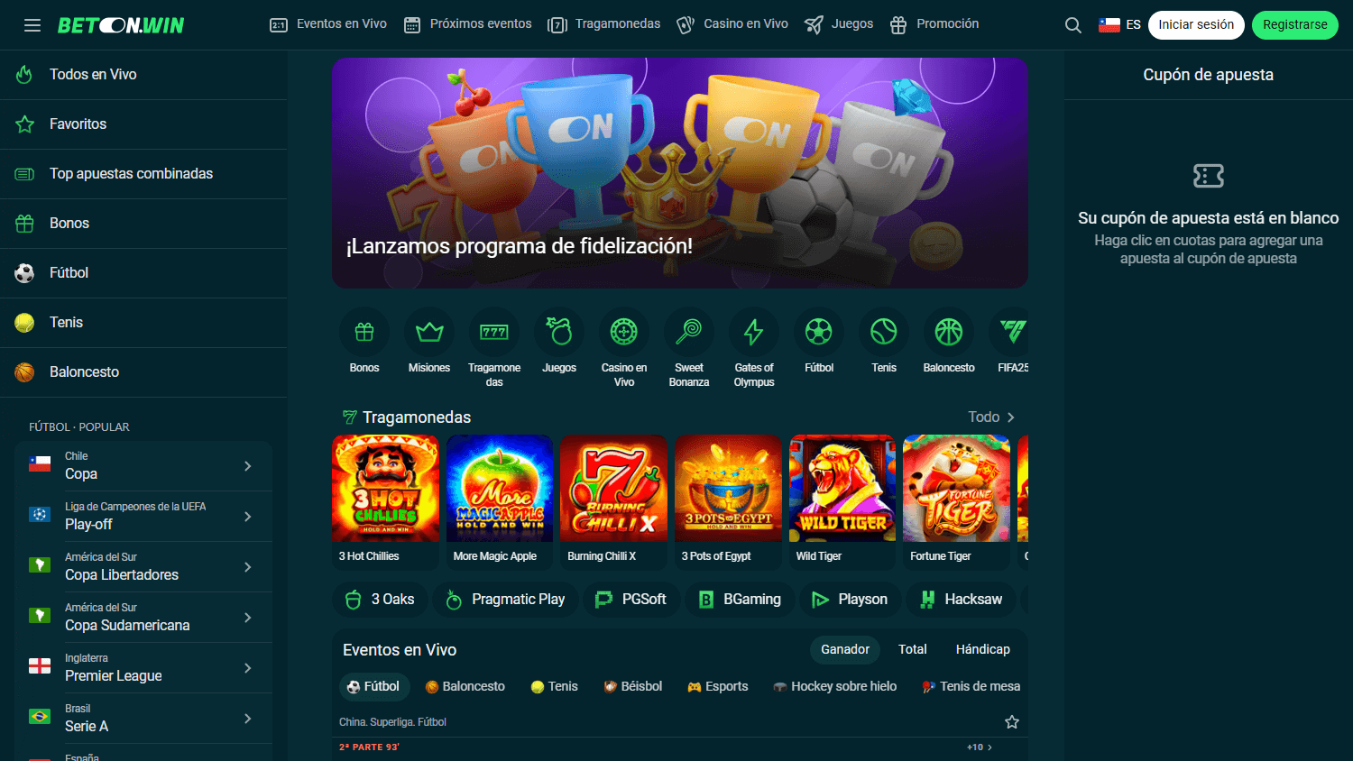Beton.win_Casino_homepage_desktop