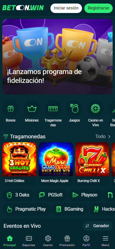 Beton.win_Casino_homepage_mobile