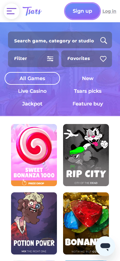 Tsars_Casino_game_gallery_mobile