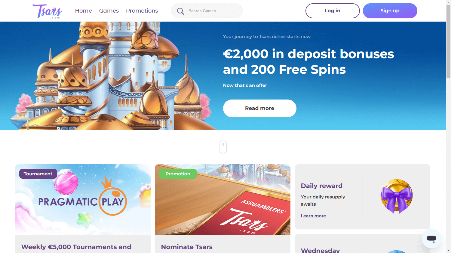 Tsars_Casino_promotions_desktop