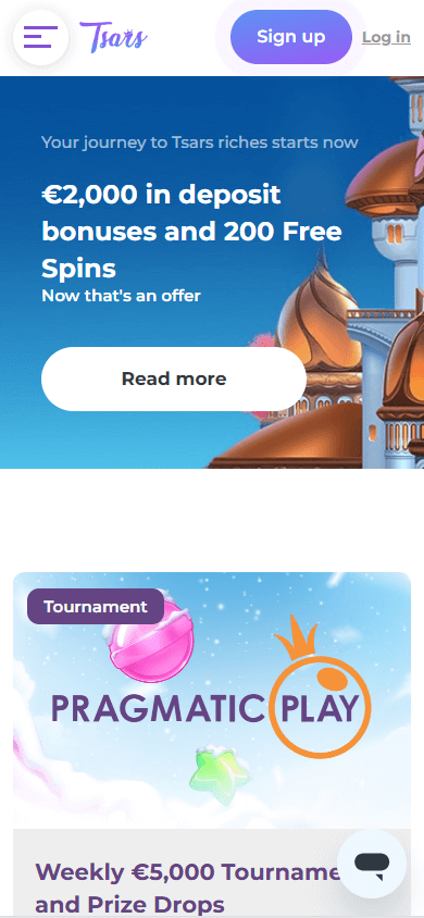 Tsars_Casino_promotions_mobile