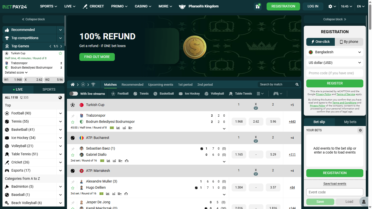 betpay24_casino_homepage_desktop