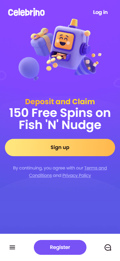 Celebrino_Casino_homepage_mobile