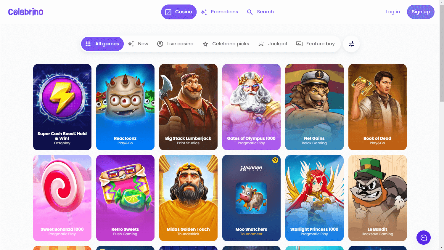 Celebrino_Casino_game_gallery_desktop