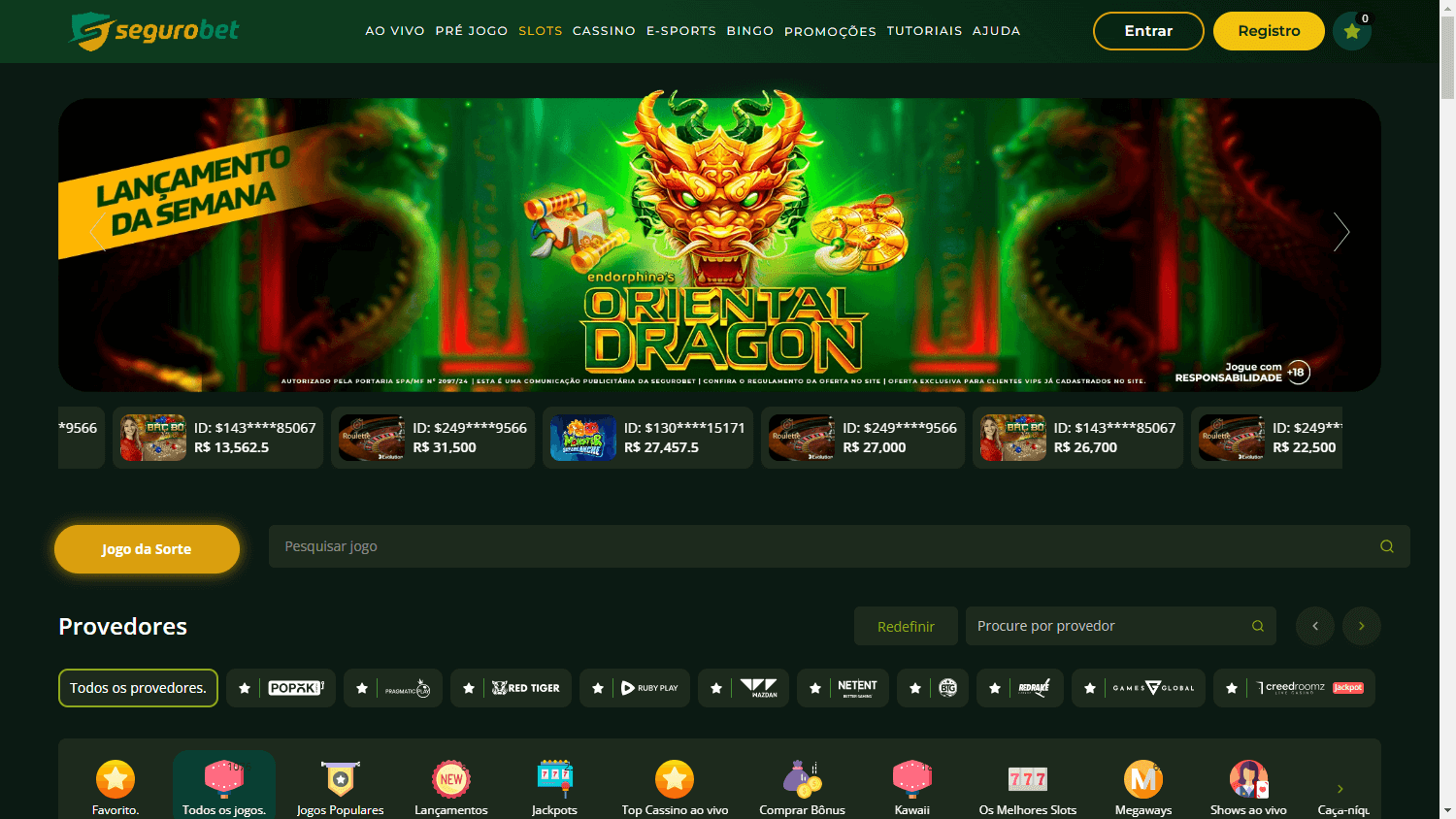 Segurobet_Casino_game_gallery_desktop