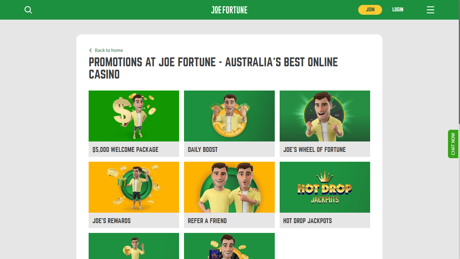 Joe_Fortune_Casino_promotions_desktop