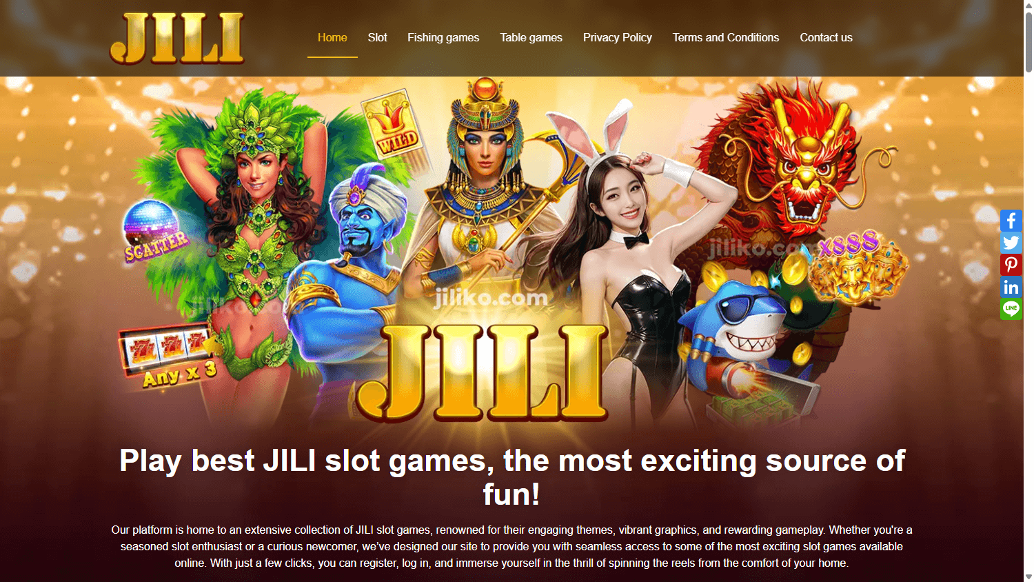 jiliko_casino_homepage_desktop