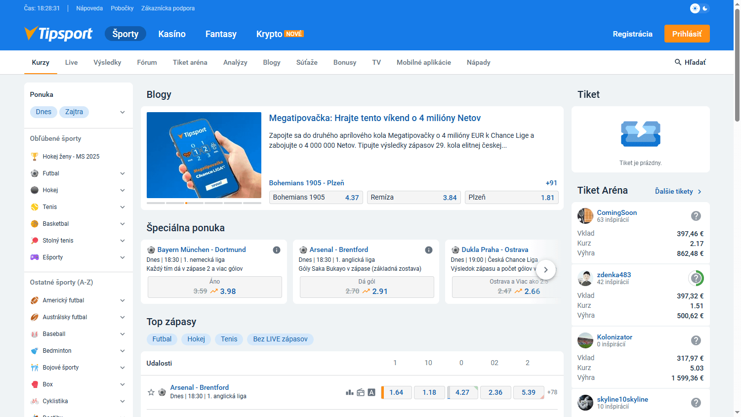 Tipsport_Casino_SK_homepage_desktop