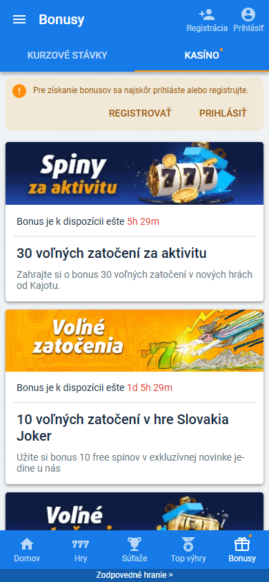 Tipsport_Casino_SK_promotions_mobile