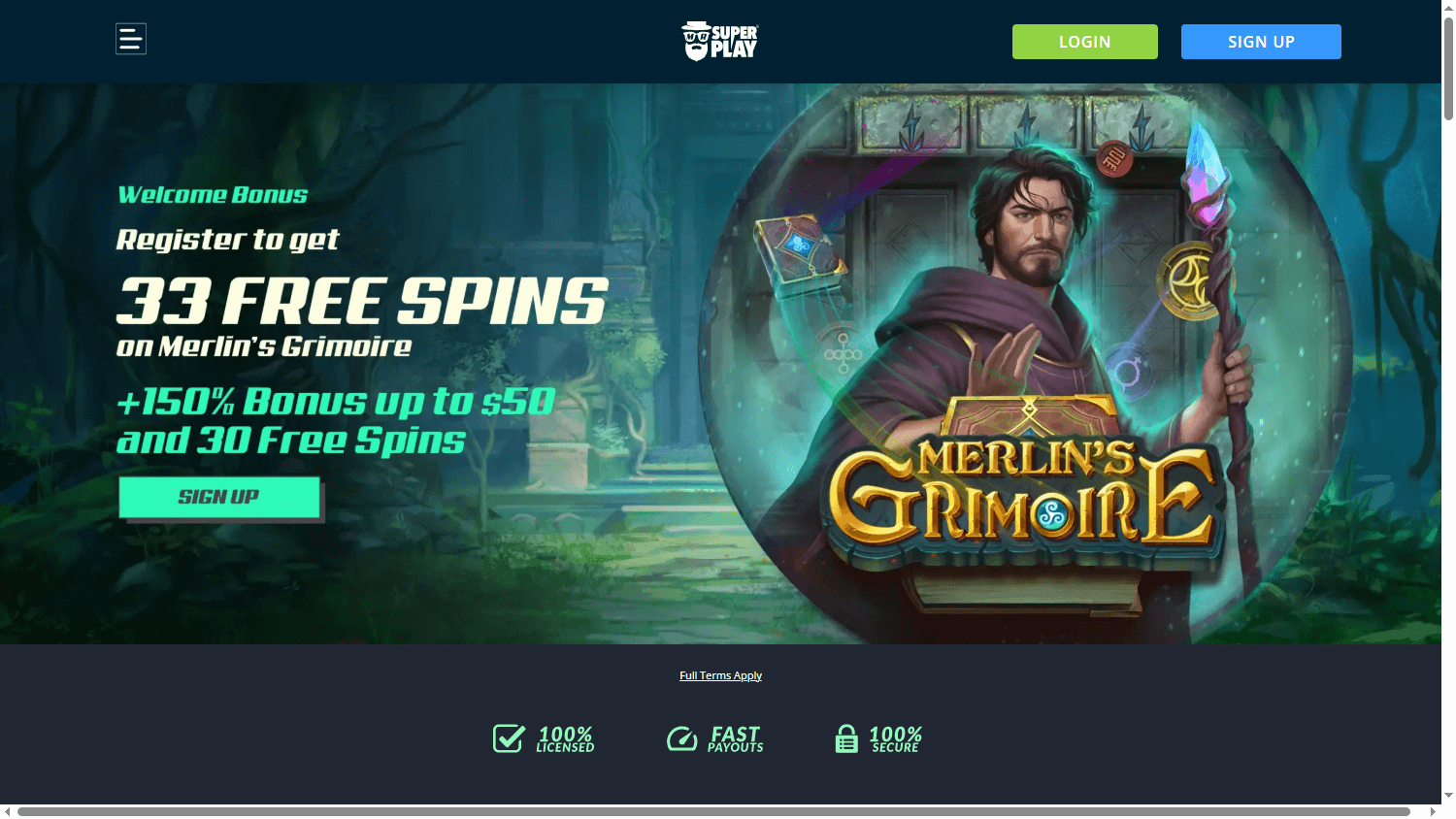 MrSuperPlay_Casino_homepage_desktop