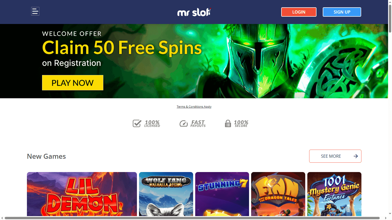MrSlot_Casino_homepage_desktop
