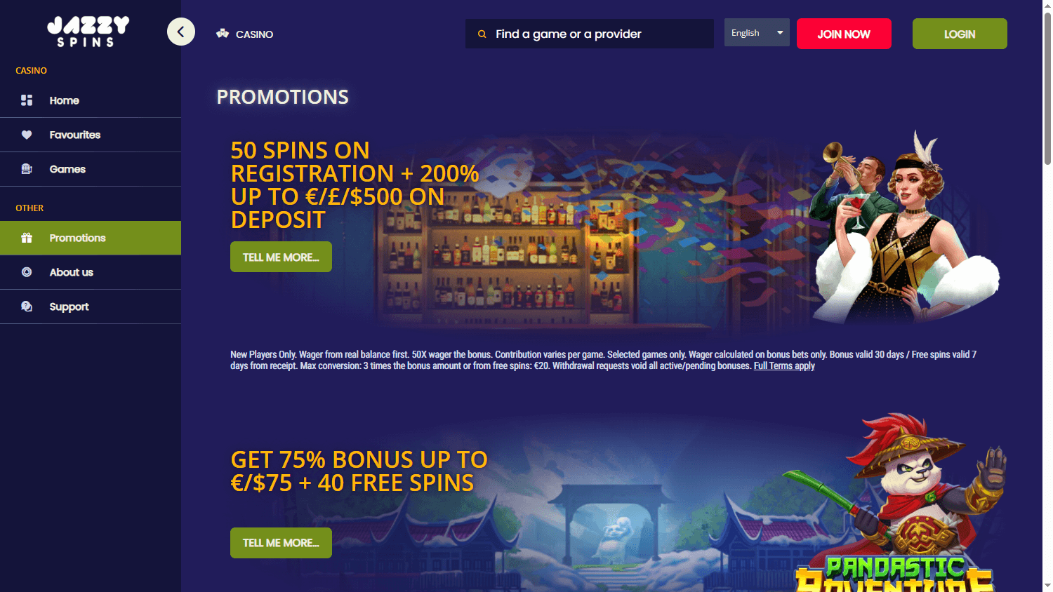 JazzySpins_Casino_promotions_desktop