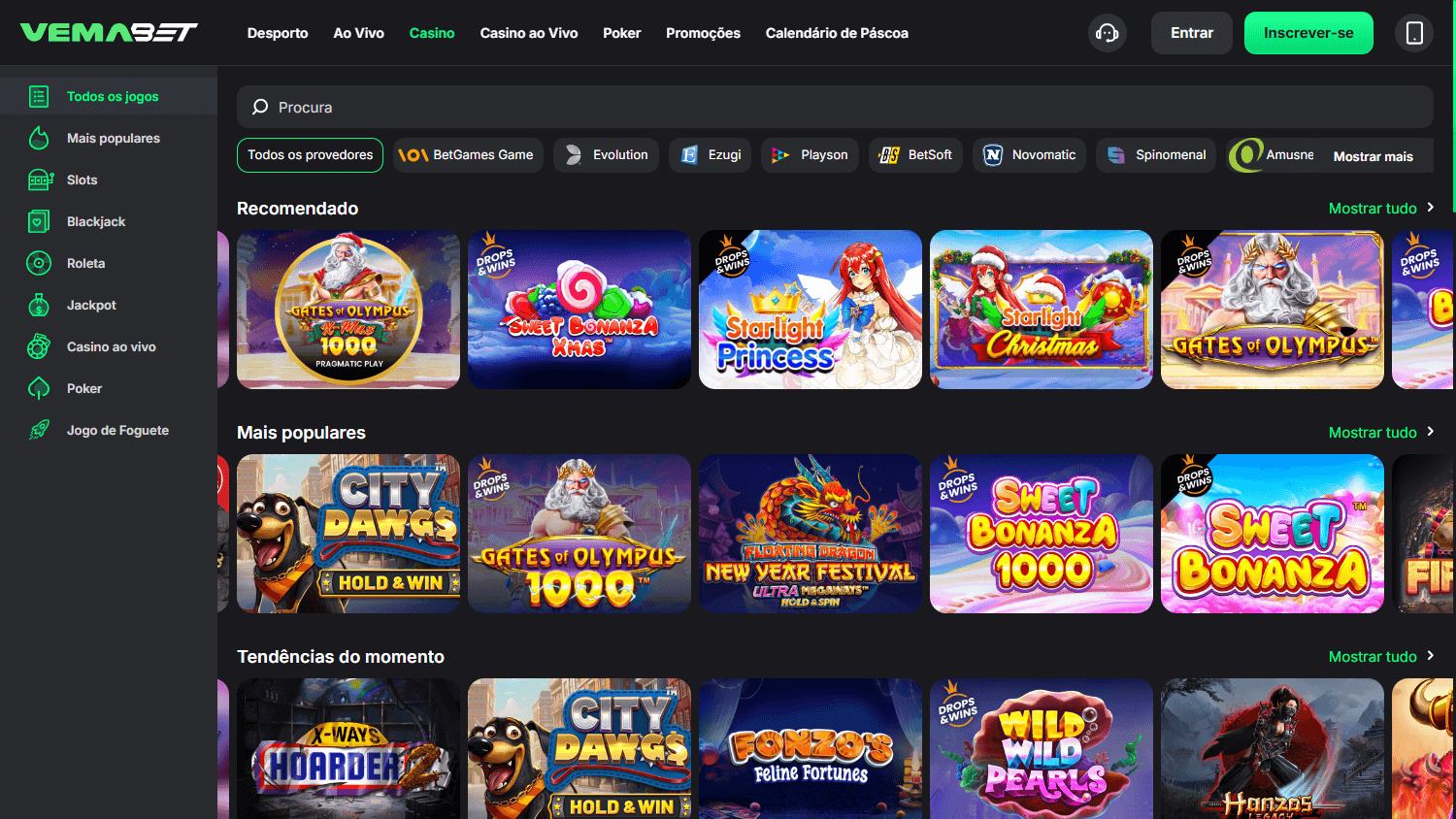 Vemabet_Casino_game_gallery_desktop