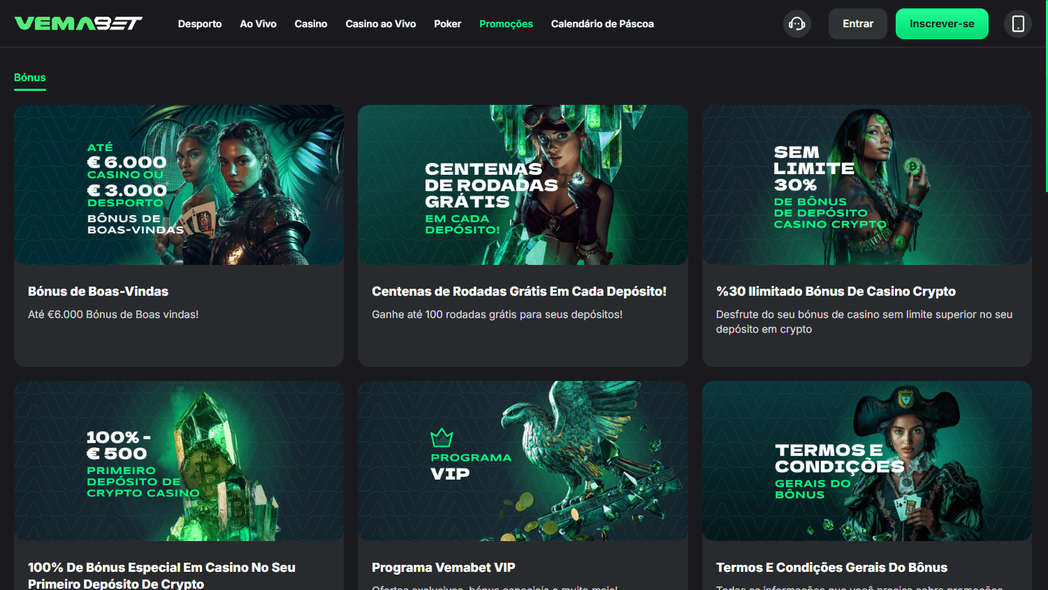 Vemabet_Casino_promotions_desktop