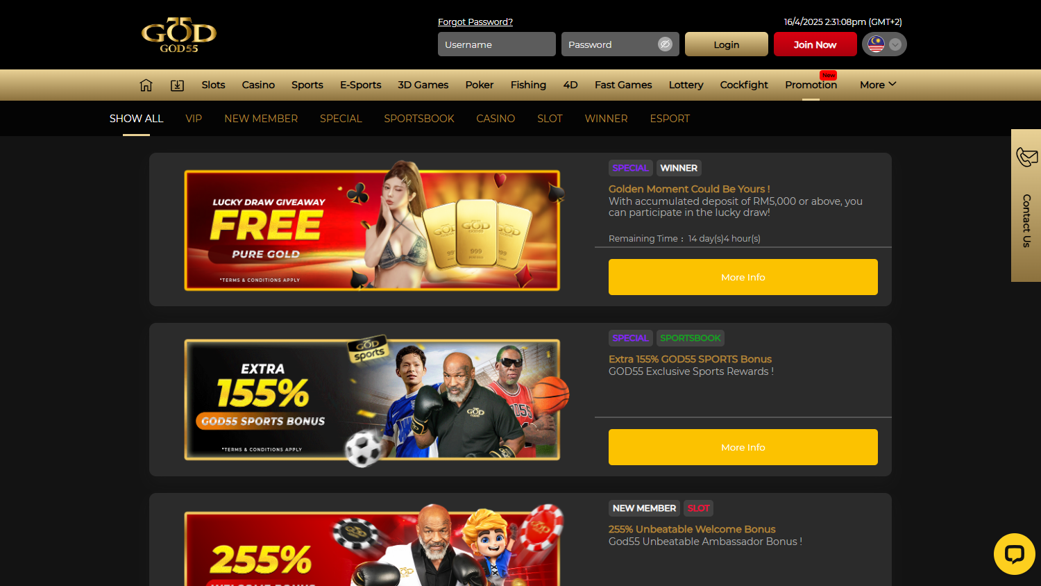 GOD55_Casino_promotions_desktop