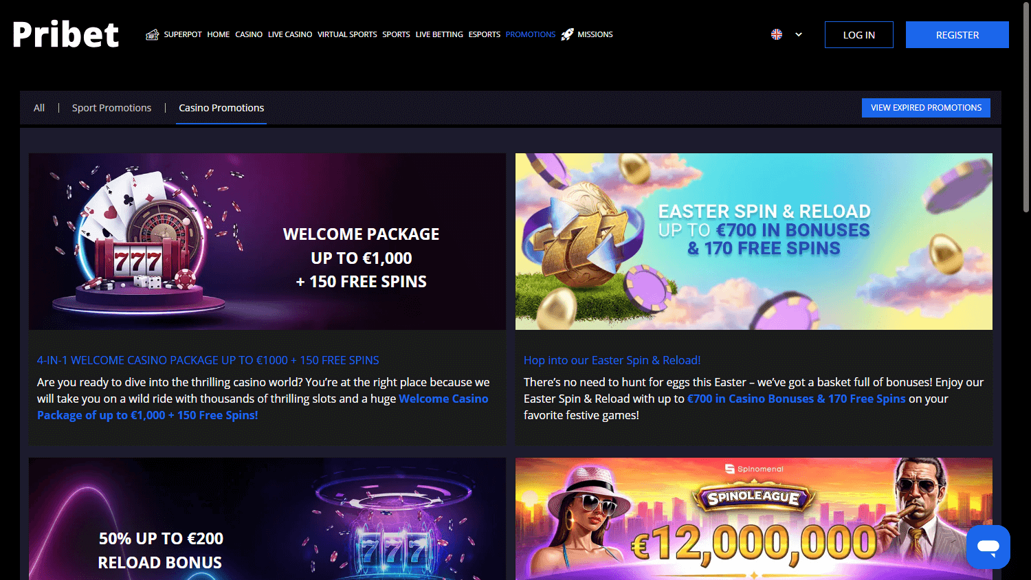 Pribet_Casino_promotions_desktop