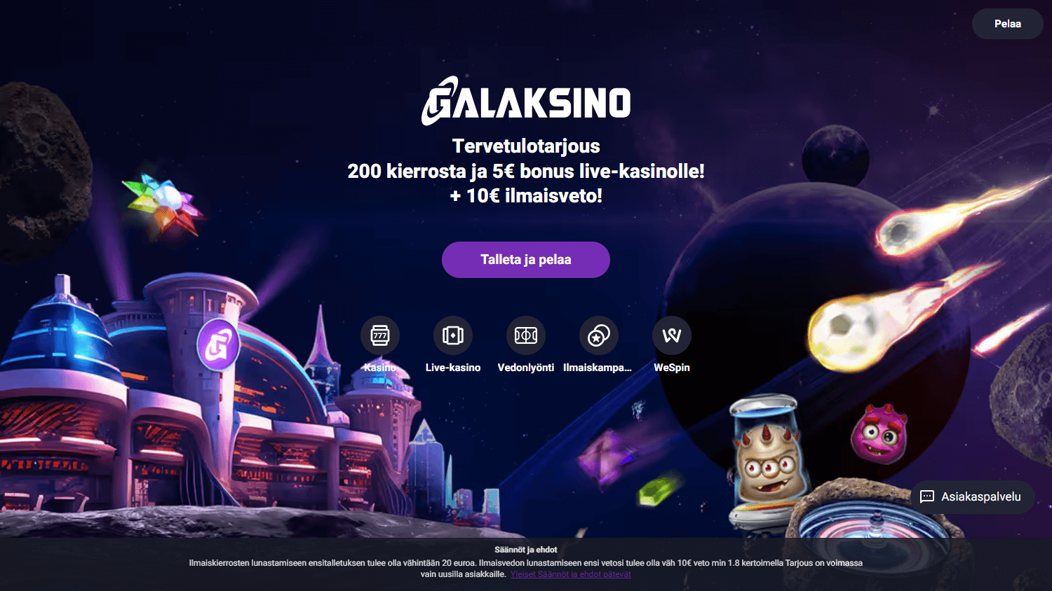 Galaksino_Casino_homepage_desktop